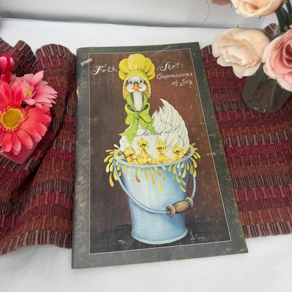 Jo Sonja Folk Art Expressions of Joy Vol‎ 2 Book VTG Tole Painting Patterns
